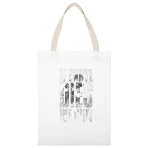 If Daryl Dies We Riot Tshirt White Canvas Tote Shopping Bag