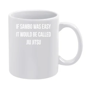 If Sambo Was Easy Would Be Called Jiu Jitsu Khabib Nurmagomedov Ufc T White Mug