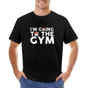 Im Going To The Gym Fun Pokemon Go Apparel Tee Shirt Asian Size Men T-Shirt