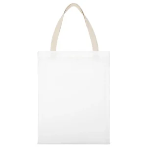 Im Not A Rapper Funny Popular Celebrity Graphic Instagram Fashion Blog White Canvas Tote Shopping Bag