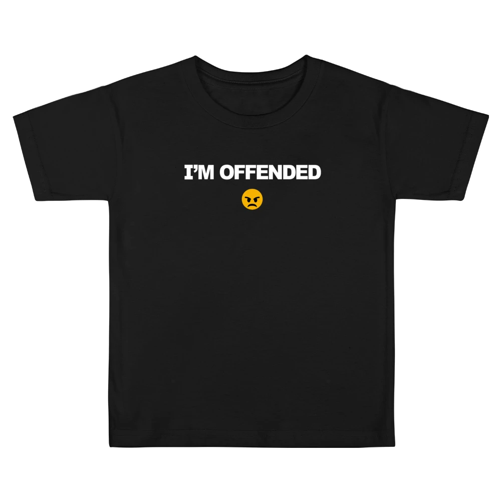 I'm Offended Arron Rodgers Pittsburg Football Fan Kids Boys Girls T-Shirt