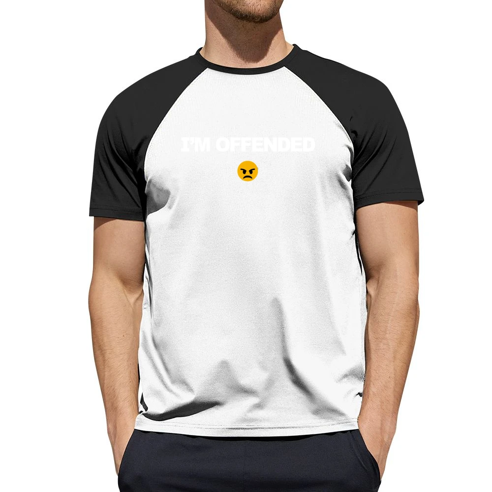I'm Offended Arron Rodgers Pittsburg Football Fan Men Short Sleeve T-Shirt