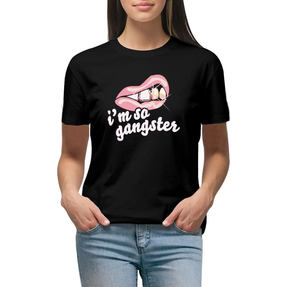 Im So Gangster Premium Women Ladies T-shirt