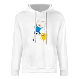 I'm on a Shirt funny finn and Jake adventure time European Size Men Hoodie