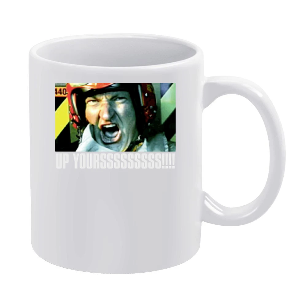 Independece Day Russell Casse Up Yourssssssss White Mug