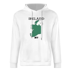 Ireland WTF Funny Parody Northern Ireland Boxing European Size Men Hoodie