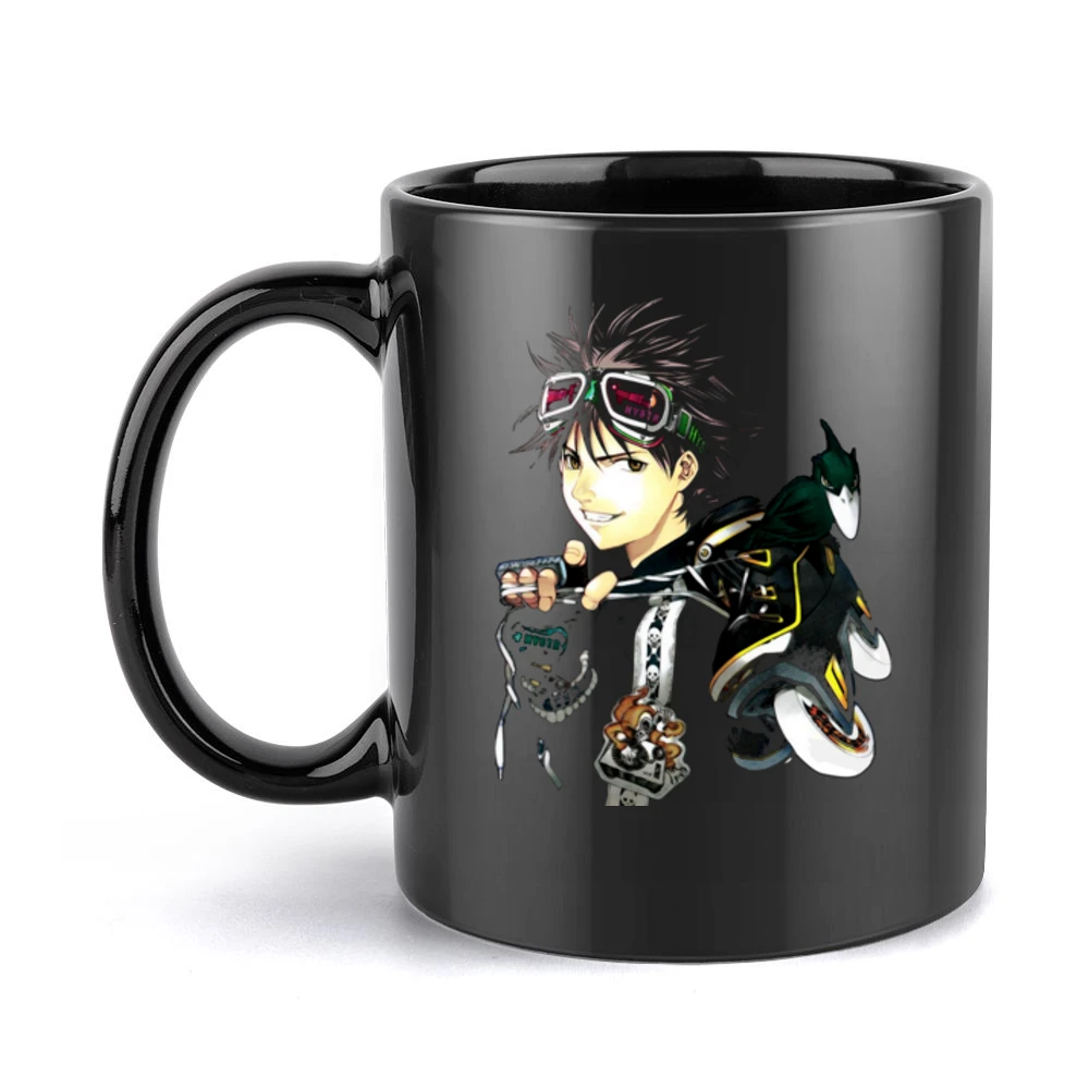 Itsuki Ikki Minami Kuu Crow Wing Road Air Gear character anime manga T Black Mug