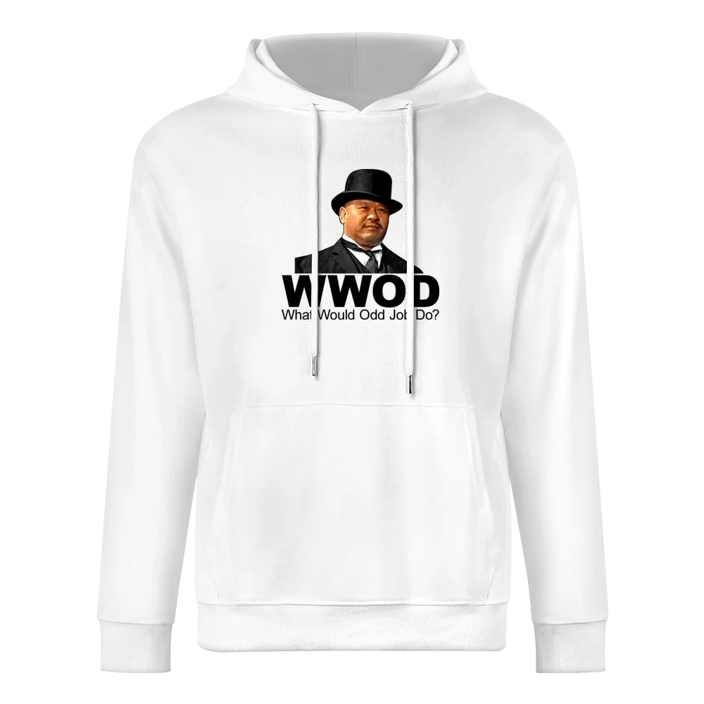 James Bond What Would Odd Job Do European Size Men Hoodie