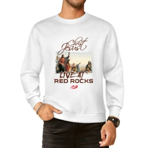 Jesus Christ Live At Red Rocks Funny Antonio Brown European Size Pullover Sweater