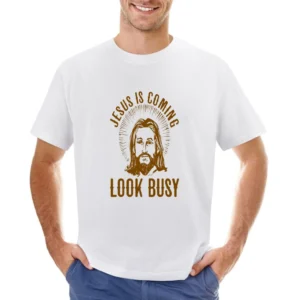 Jesus is Coming Tshirt Asian Size Men T-Shirt