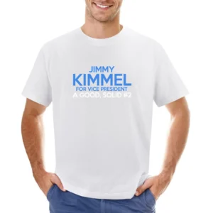 Jimmy Kimmel For Vice President A Good Solid Number 2 Funny American P Asian Size Men T-Shirt