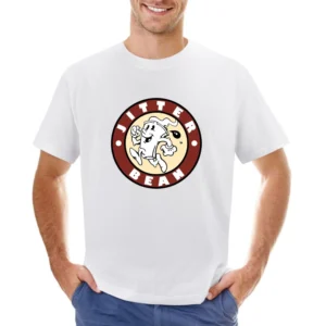 Jitter Bean Coffee As Seen On The Boys Tv Show Funny Asian Size Men T-Shirt