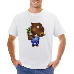Joan From Animal Crossing Nintendo Character Video Game Asian Size Men T-Shirt