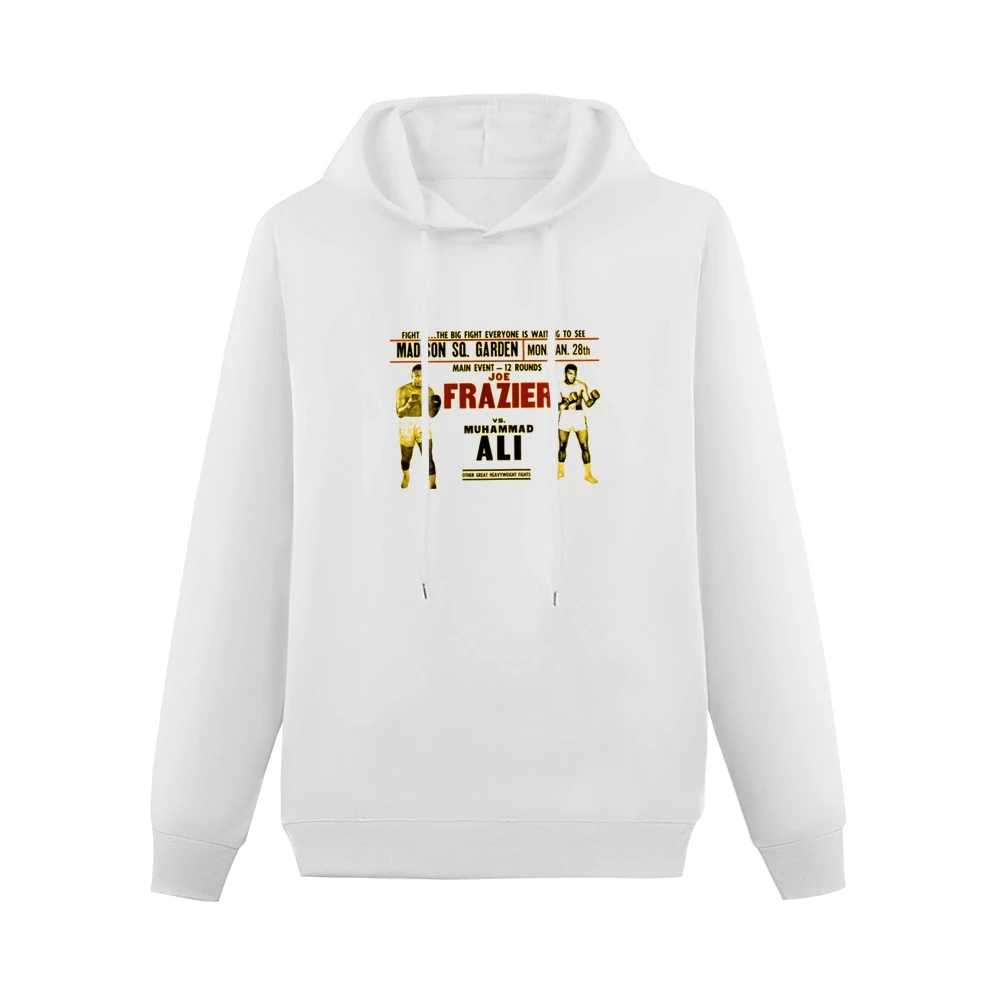 Joe Frazier Vs Muhammad Ali II 1974 Men Hoodie Without Pocket