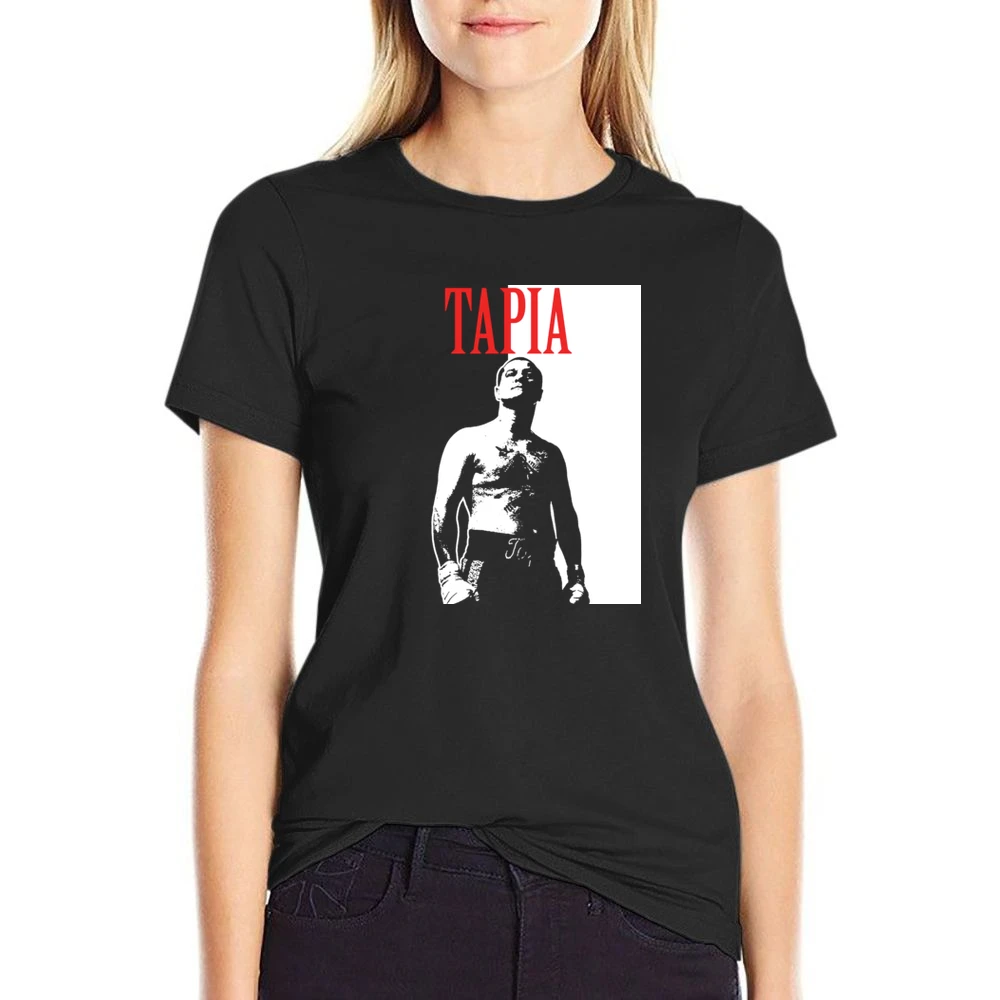 Johnny Tapia Boxing Legend US Size Women Ladies T-shirt