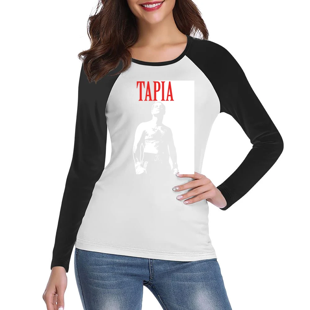 Johnny Tapia Boxing Legend Women Ladies Long Sleeve T-Shirt