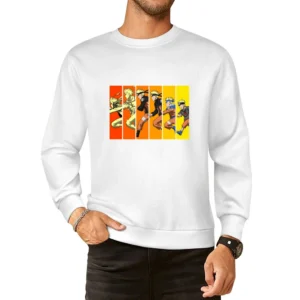 Journey of the Uzumaki Naruto leaf shinobi ninja konoha gakure anime m European Size Pullover Sweater