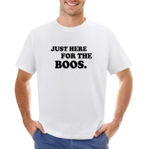 Just Here For The Boos Funny Halloween Popular Vanessa Hudgens Asian Size Men T-Shirt