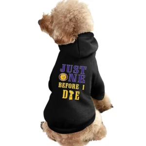 Just One Before I Die Minnesota Football Team Pet Apparel Clothes