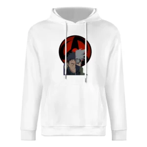 Kamui eyes sharingan Tobi Uchiha Hatake Kakashi magenkyo Naruto anime European Size Men Hoodie