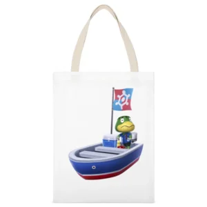 Kapp'n Boat From Animal Crossing Nintendo Character Video Game White Canvas Tote Shopping Bag