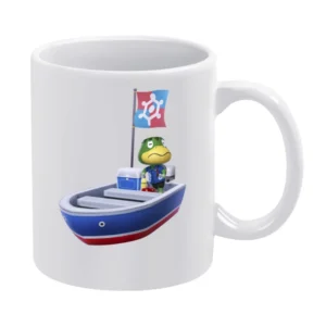Kapp'n Boat From Animal Crossing Nintendo Character Video Game White Mug