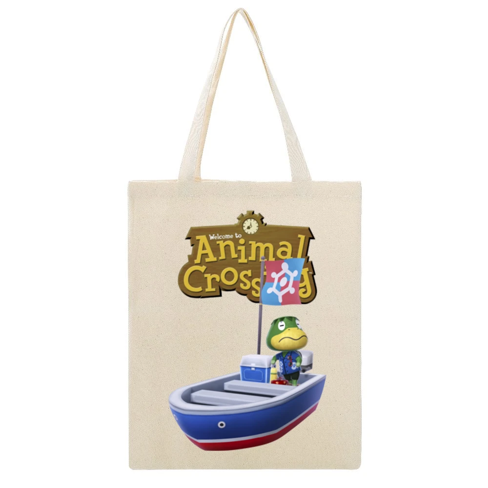 Kapp'n Boat From Animal Crossing Nintendo Video Game Fan Beige Canvas Tote Shopping Bag