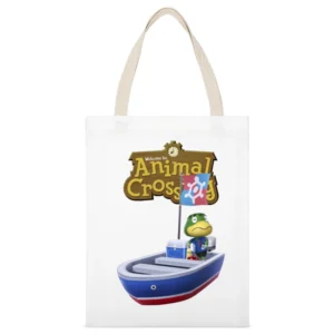 Kapp'n Boat From Animal Crossing Nintendo Video Game Fan White Canvas Tote Shopping Bag