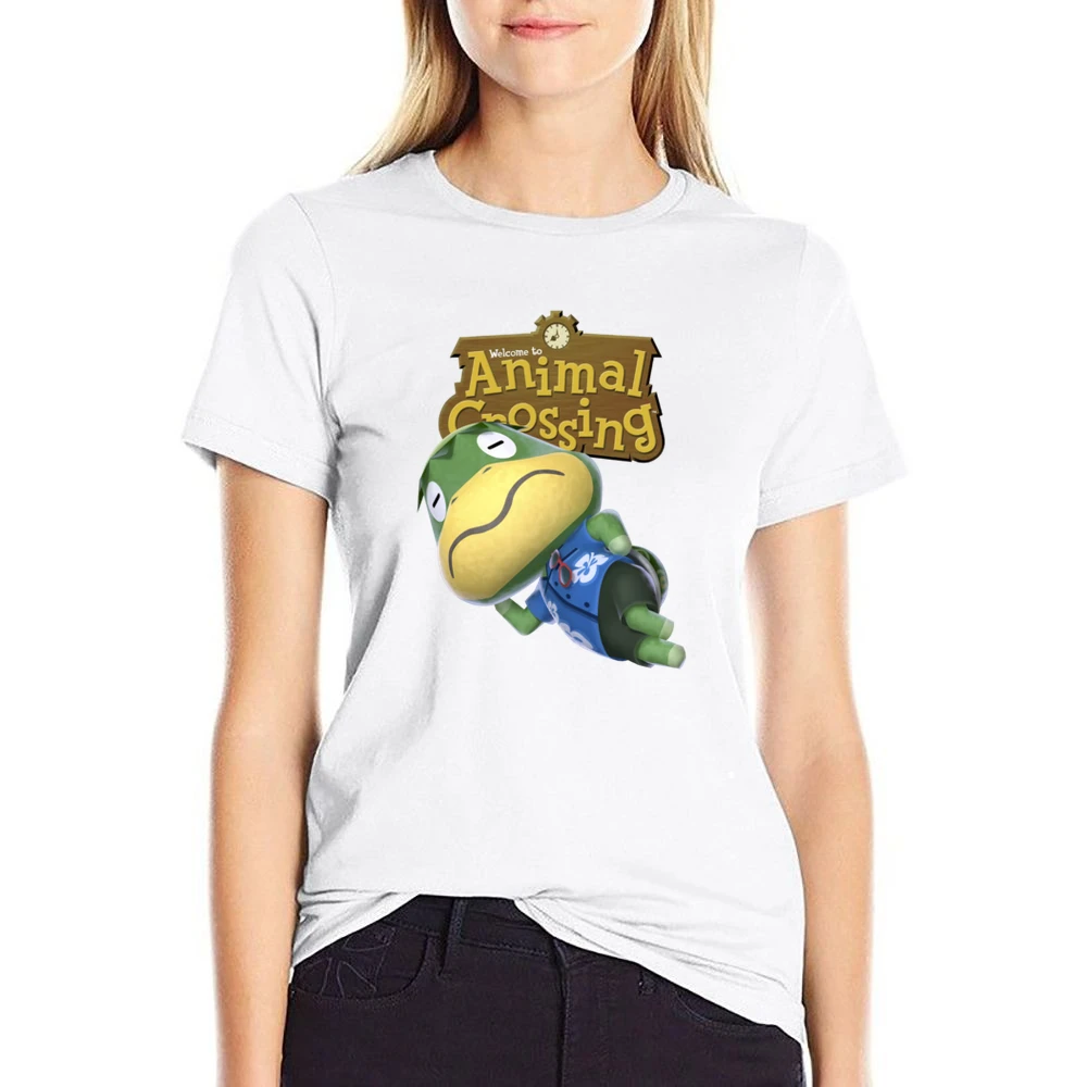Kapp'n From Animal Crossing Nintendo Video Game Fan US Size Women Ladies T-shirt