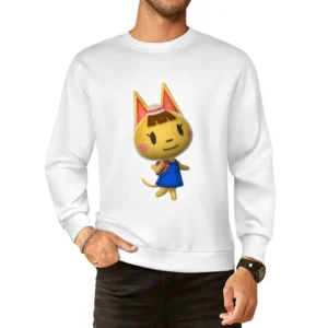 Katie From Animal Crossing Nintendo Character Video Game European Size Pullover Sweater