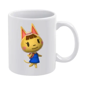 Katie From Animal Crossing Nintendo Character Video Game White Mug