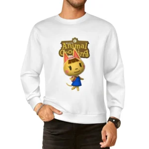 Katie From Animal Crossing Nintendo Video Game Fan European Size Pullover Sweater