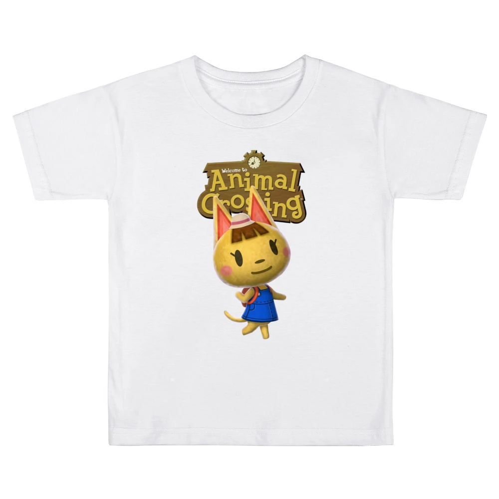 Katie From Animal Crossing Nintendo Video Game Fan Kids Boys Girls T-Shirt