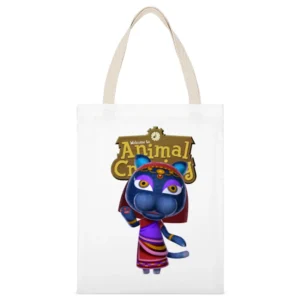 Katrina From Animal Crossing Nintendo Video Game Fan White Canvas Tote Shopping Bag