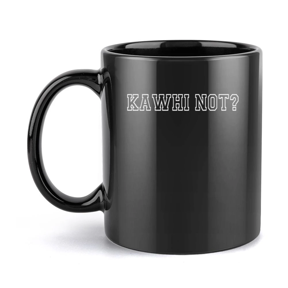 Kawhi Not Basketball Playoffs Toronto Raps Graphic Black Mug