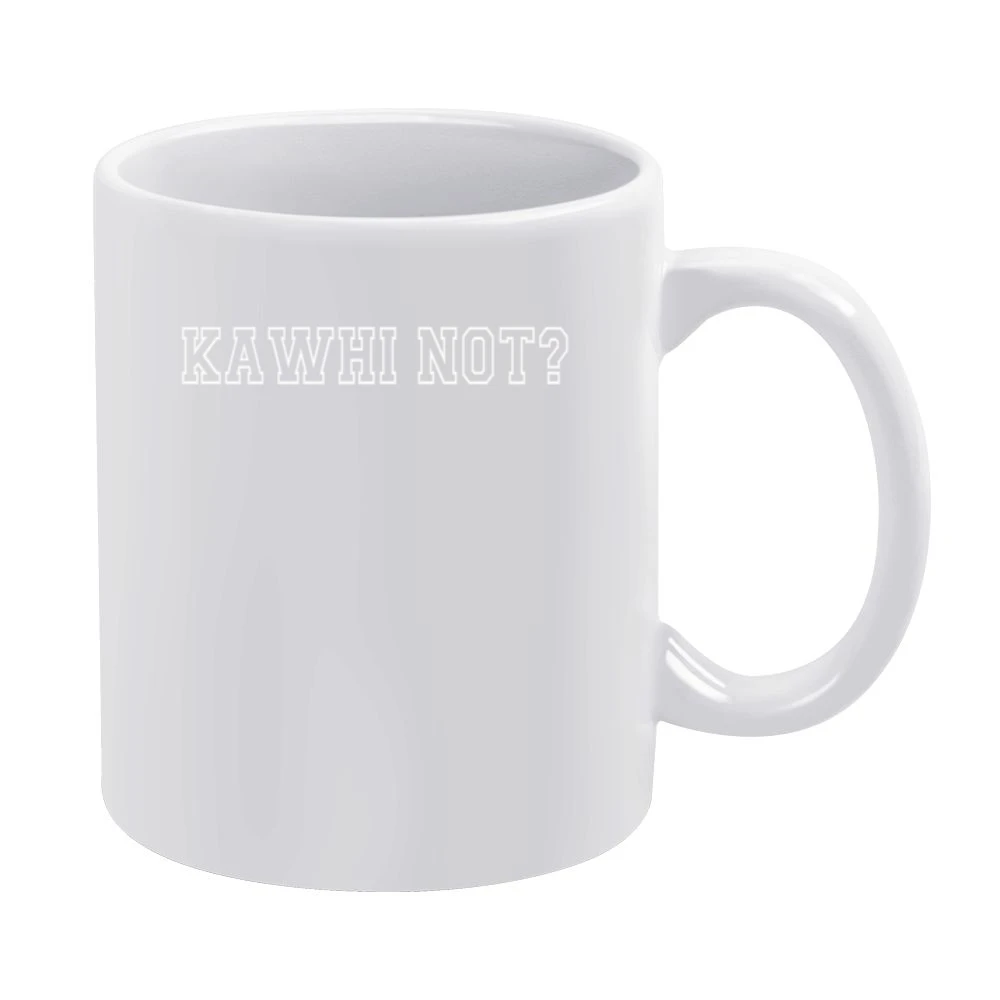 Kawhi Not Basketball Playoffs Toronto Raps Graphic White Mug