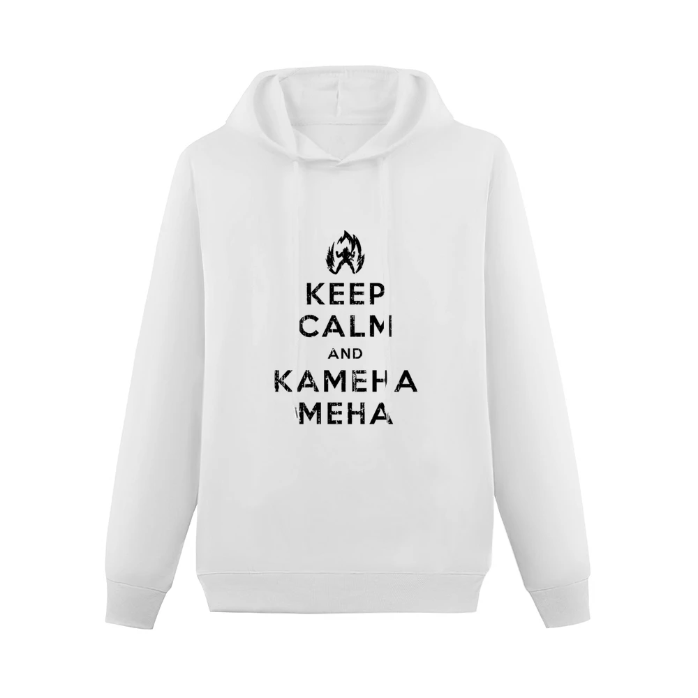 Keep Calm and Kamehameha Dragon Ball Z Funny Anime TV Show Men Hoodie Without Pocket