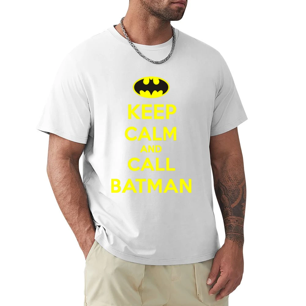 Keep Calm and call Batman Premium Men T-shirt
