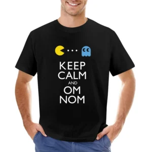 Keep calm and Om Nom Asian Size Men T-Shirt