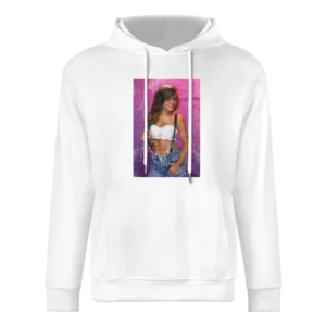 Kelly Kapowski Saved By The Bell Iconic Vintage Style Tv Show Distress European Size Men Hoodie