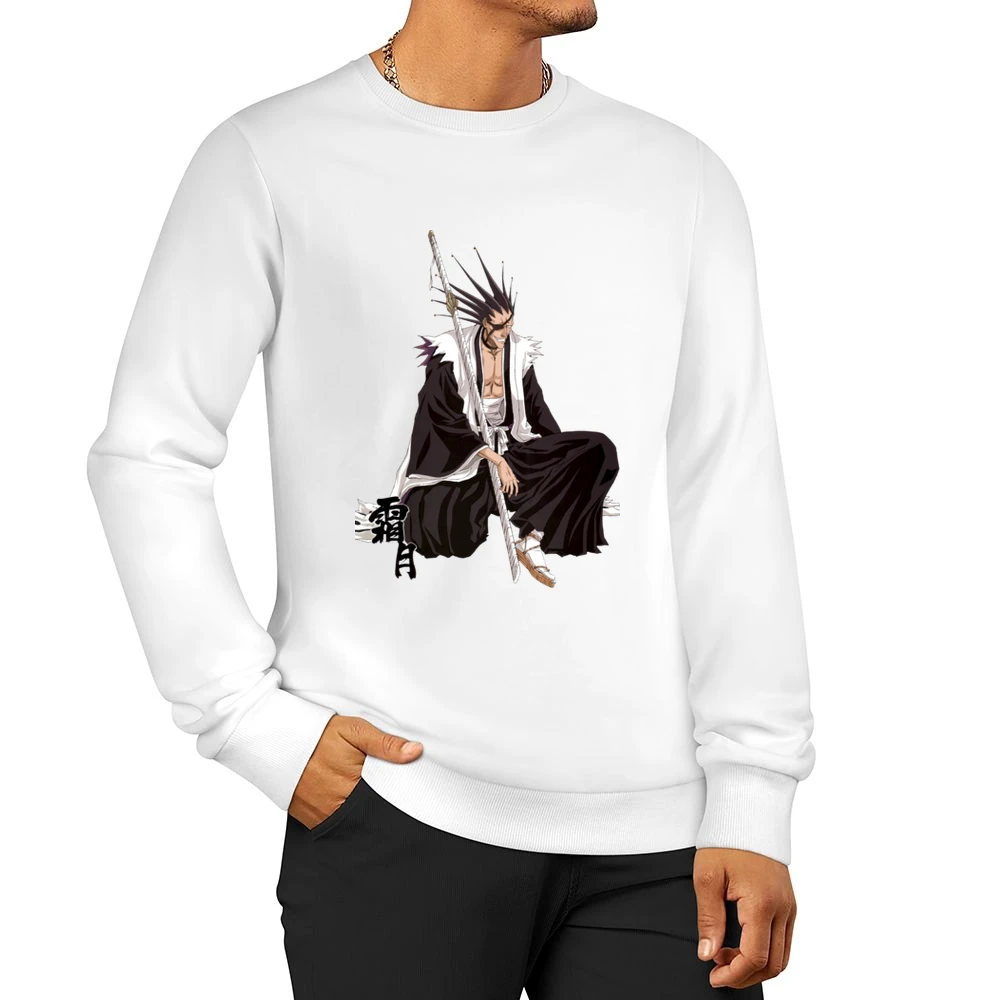 Kenpachi Zaraki - Bleach captain of the 11th Division in the Gotei 13 Men Pullover Sweatshirt