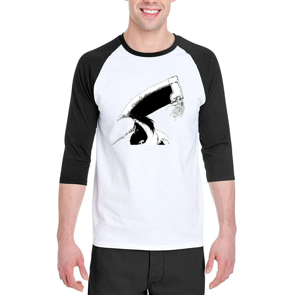 Kenpachi Zaraki captain of the 11th Division in the Gotei 13 bleach an Men 3/4 Sleeve T-Shirt
