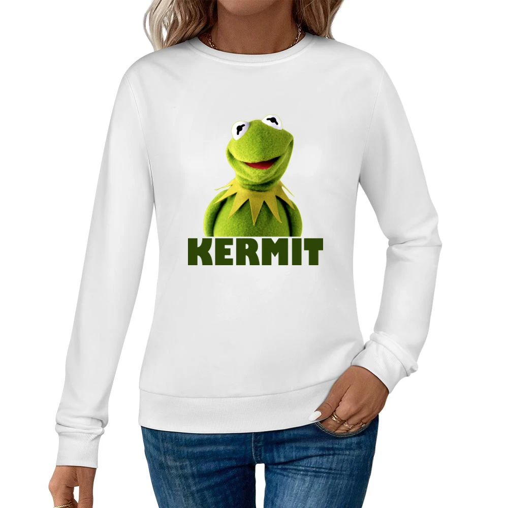 Kermit The Frog Women Pullover Sweatshirt