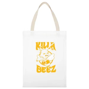 Killa Beez Wu-tang Tshirt (All Styles And Colors Available) White Canvas Tote Shopping Bag
