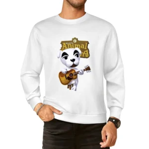 Kk Slider From Animal Crossing Nintendo Video Game Fan European Size Pullover Sweater
