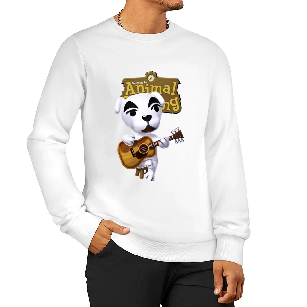 Kk Slider From Animal Crossing Nintendo Video Game Fan Men Pullover Sweatshirt