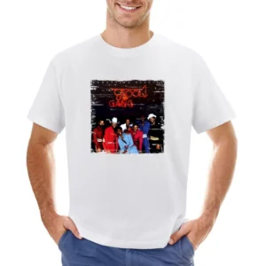 Kool And The Gang Something Special Album Cover Distressed Image T Shi Asian Size Men T-Shirt