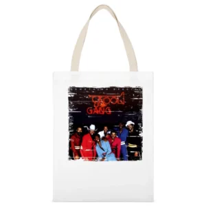 Kool And The Gang Something Special Album Cover Distressed Image T Shi White Canvas Tote Shopping Bag
