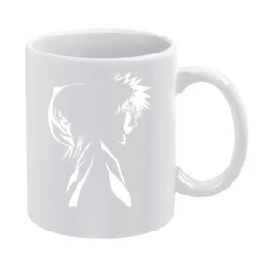 Kurosaki Ichigo and kuchiki Rukia Soul society shinigami Bleach anime White Mug