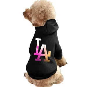 LA Los Angeles Palm Trees Fun Graphic Tee Shirt Pet Apparel Clothes